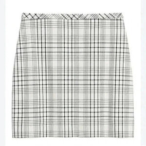 Banana Republic Plaid Mini Skirt Size 2
